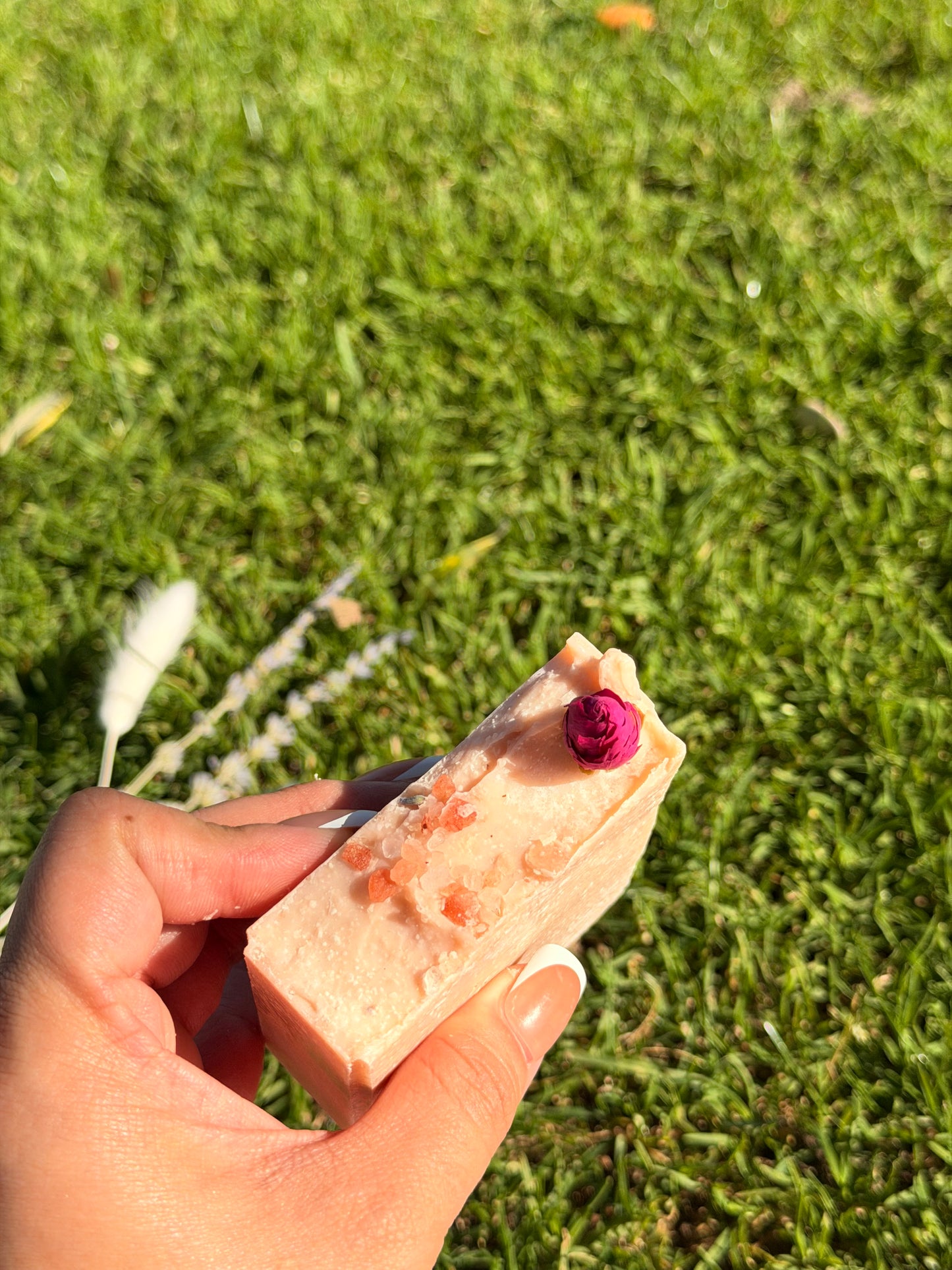 HIMALAYAN ROSE SALT SCRUB SOAP